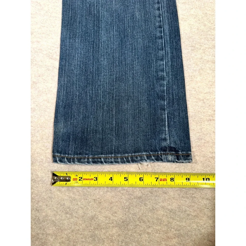 Levis‎ 501 Original Fit Straight Jeans Mens 36x32 Blue Denim Cotton Medium Wash